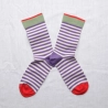 Chaussettes Rayures Iris