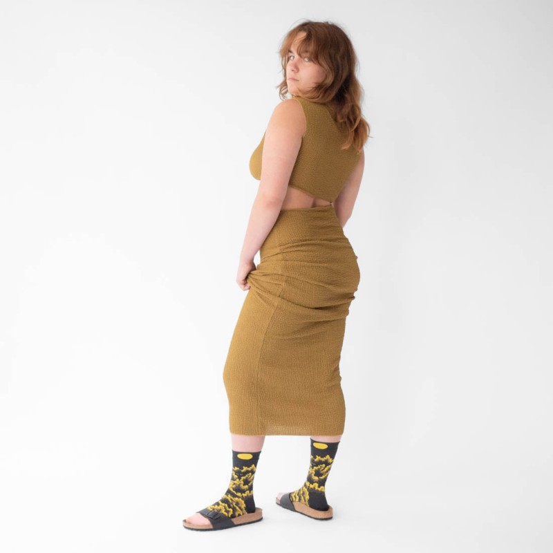 bonne maison Chaussettes Feuillage Panthère