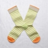 Chaussettes rayées Lime
