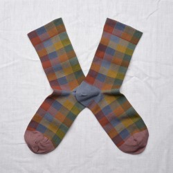 Plaid socks