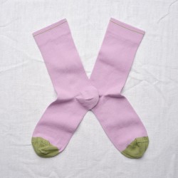 Plain Lavender Socks