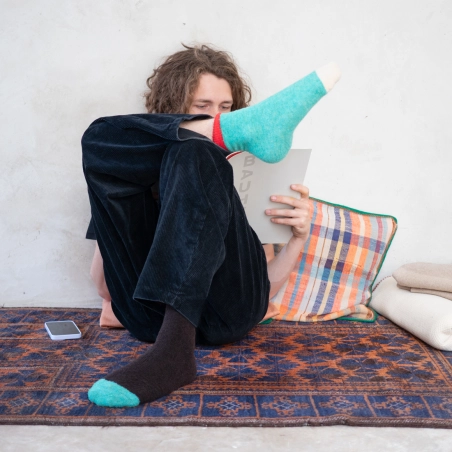 Chaussettes Mousse - Uni Noir