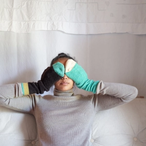 Chaussettes Mousse - Uni Vert