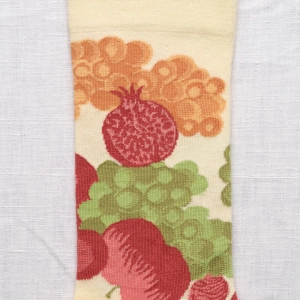 Chaussettes Fruits Ecru