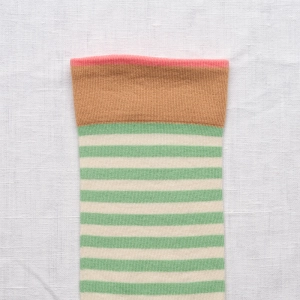 Chaussettes Rayures Lichen