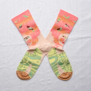 Marie-Antoinette Rosebud Socks