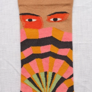 Praline Fan Socks