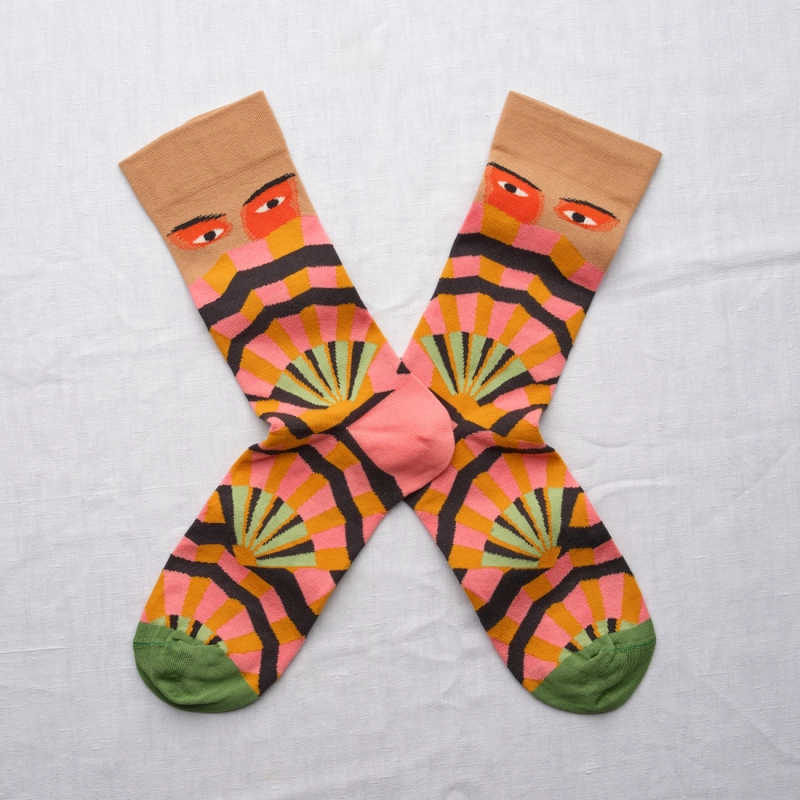 Praline Fan Socks