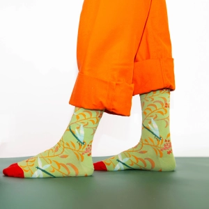 Chaussettes Libellule Lime