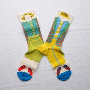 Natural Suit Socks