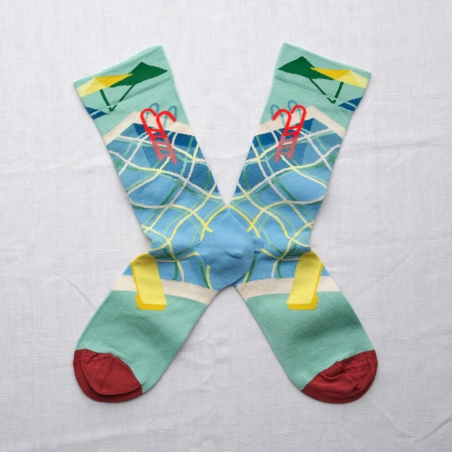 Mint Swimming Socks