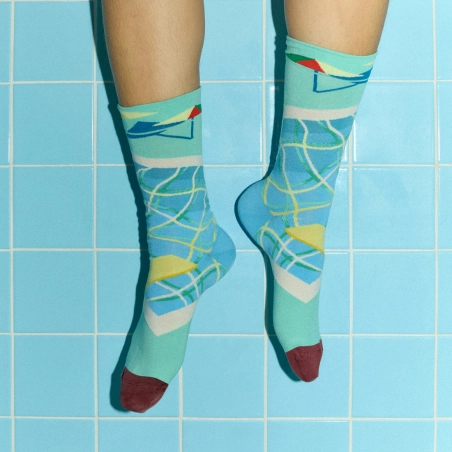 Chaussettes Piscine Menthe