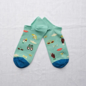 Mint Seedling Ankle socks