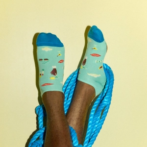 Mint Seedling Ankle socks