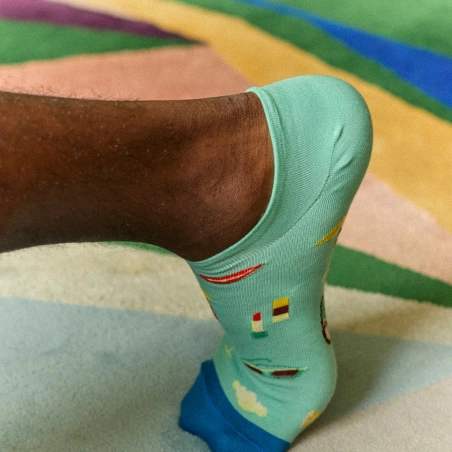 Mint Seedling Ankle socks