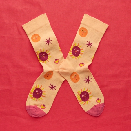 Chaussettes Elements: Le Feu - Leona Rose