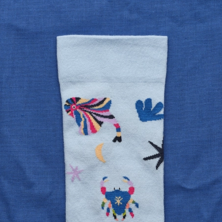 Socks Elements: Water- Leona Rose