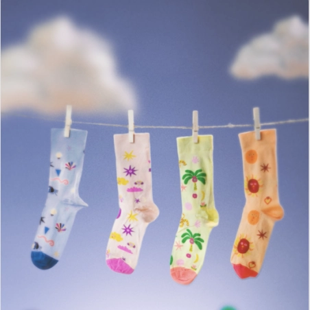 Chaussettes Elements: Le Feu - Leona Rose