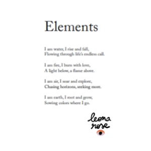Livre Elements: Terre & Feu - Leona Rose
