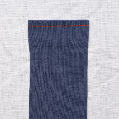 Chaussettes Uni Bleu Minuit