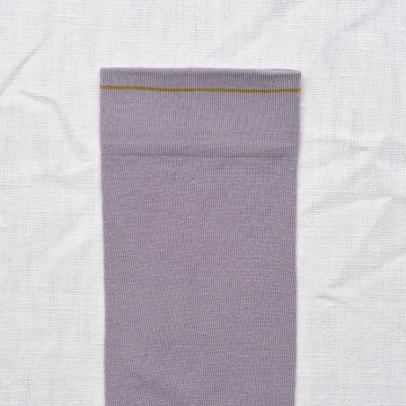 Plain Grey-Mauve Socks