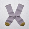 Chaussette Uni Gris-Mauve