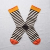 Chaussettes Rayures Faux Noir