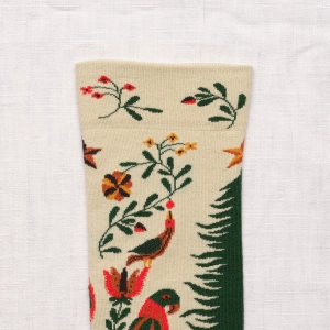 Parrot Christmas Tree Socks