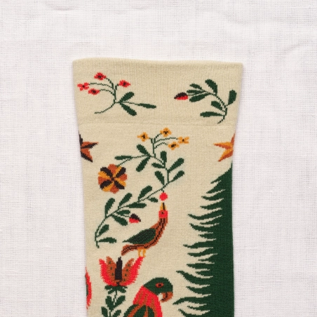 Chaussettes Perroquet Sapin