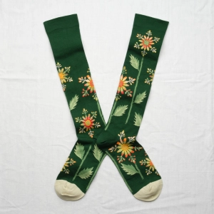 Forest Snowflake Knee-Highs