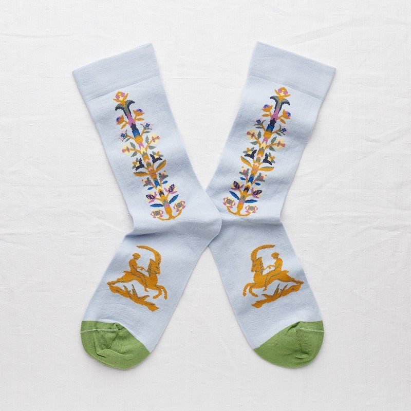 Sky Baguette Socks