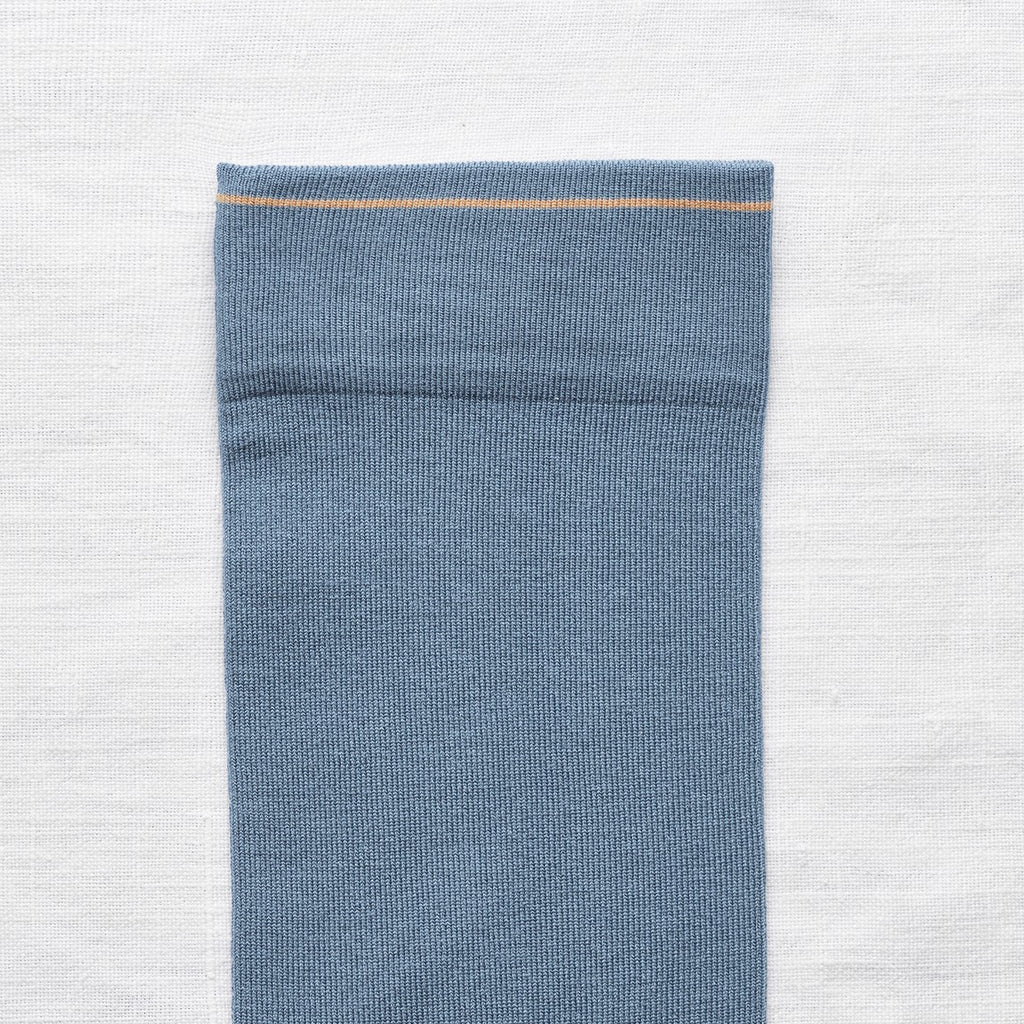 chaussettes - bonne maison -  Uni - Bleu Paradis - femme - homme - mixte