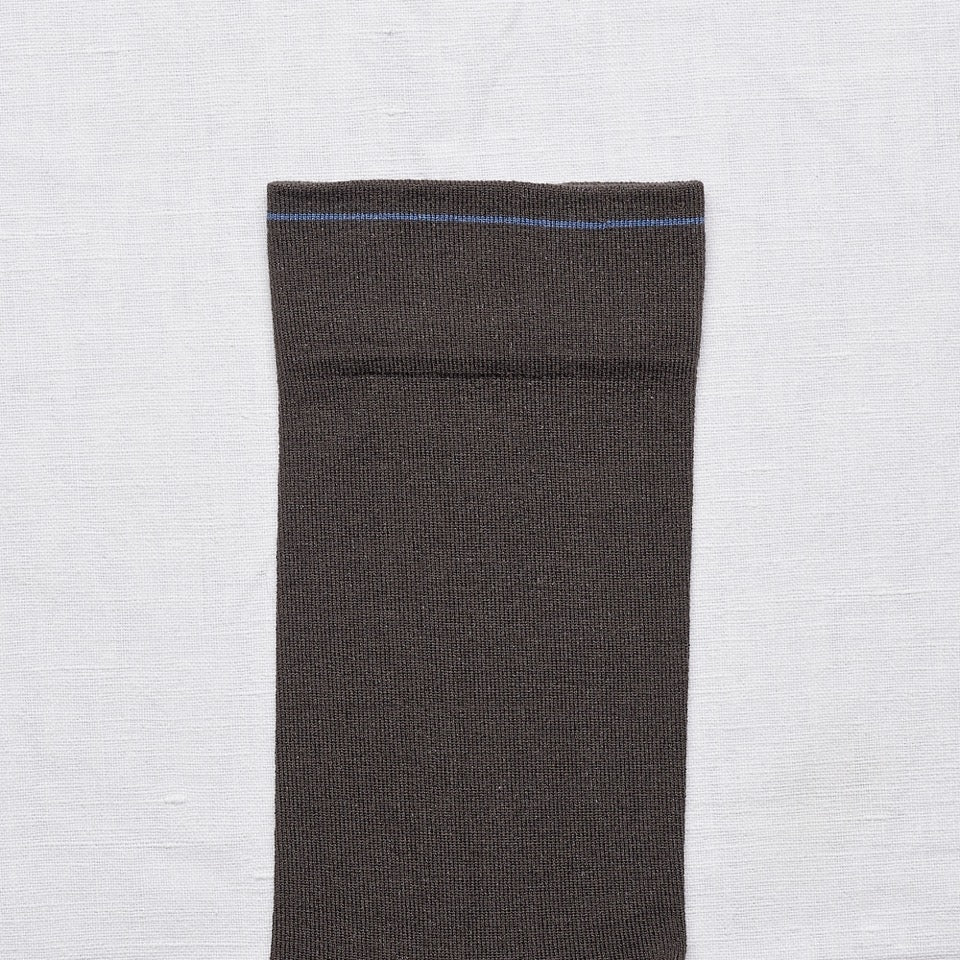 chaussettes - bonne maison -  Uni - Terre d'ombre - femme - homme - mixte