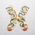 chaussettes - bonne maison -  Ruban - Blanc - femme - homme - mixte