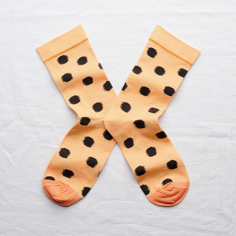 Polka Dot Kraft Sock