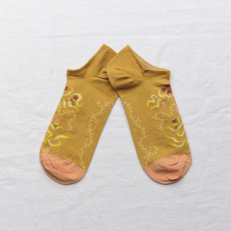 Ochre Character Ankle Sock