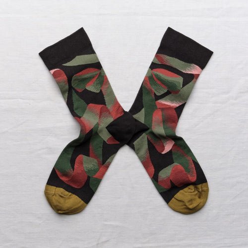 chaussettes - bonne maison -  Nœud - Noir - femme - homme - mixte