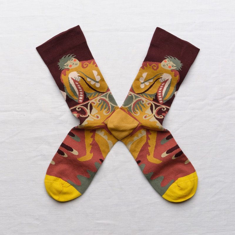 Poet Sock Bordeaux