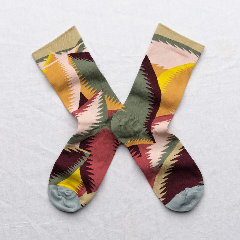 Chaussette Abstrait Naturel