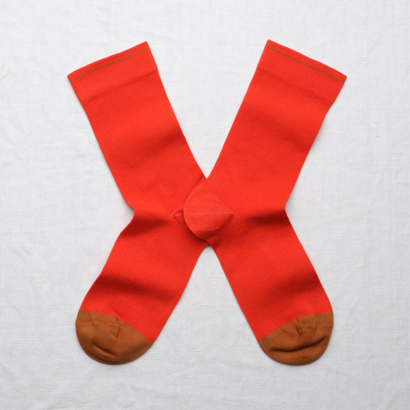 Vermilion Sock