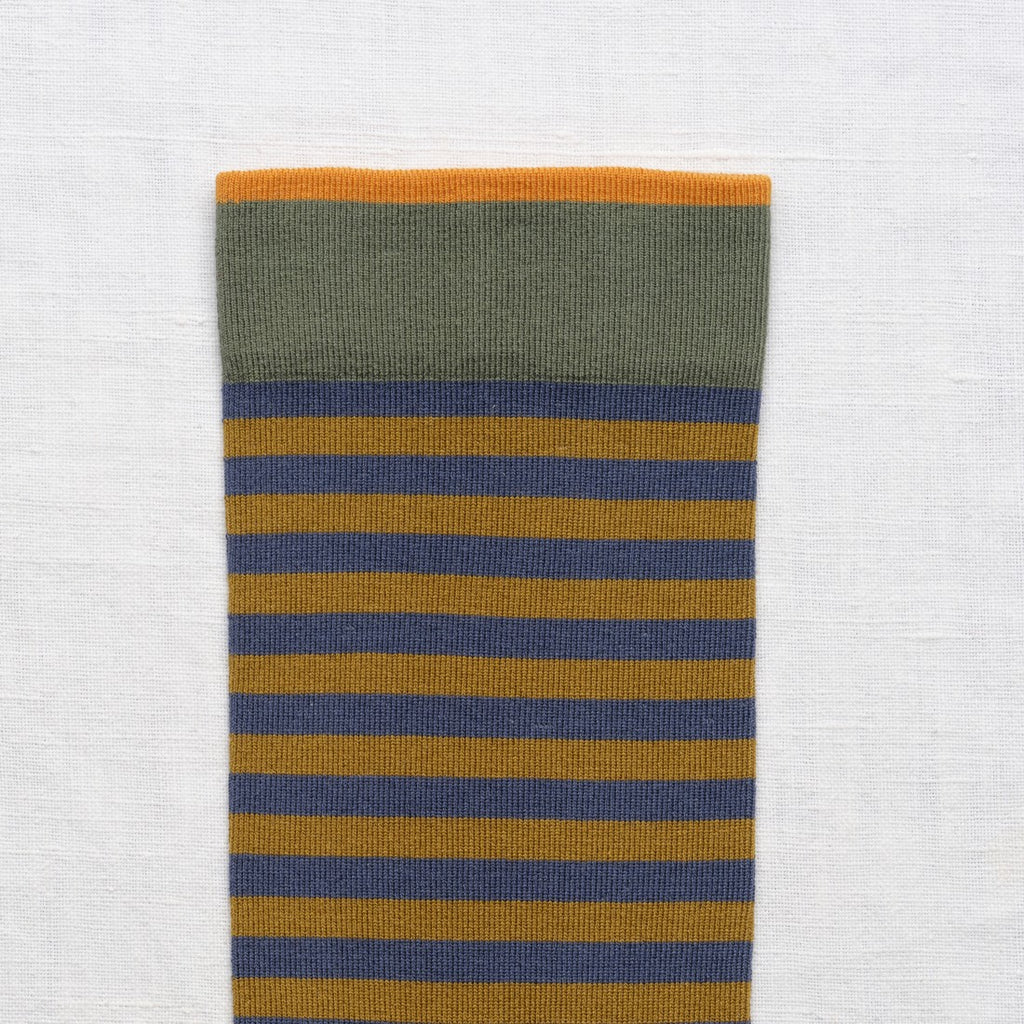 Denim Stripe Socks
