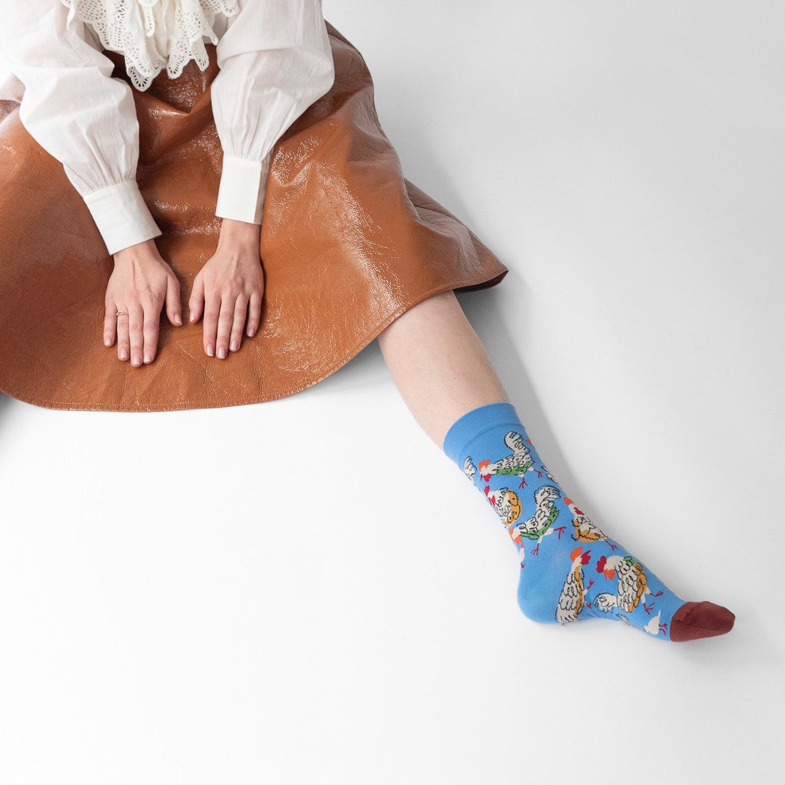 Chaussettes Poulettes Égées