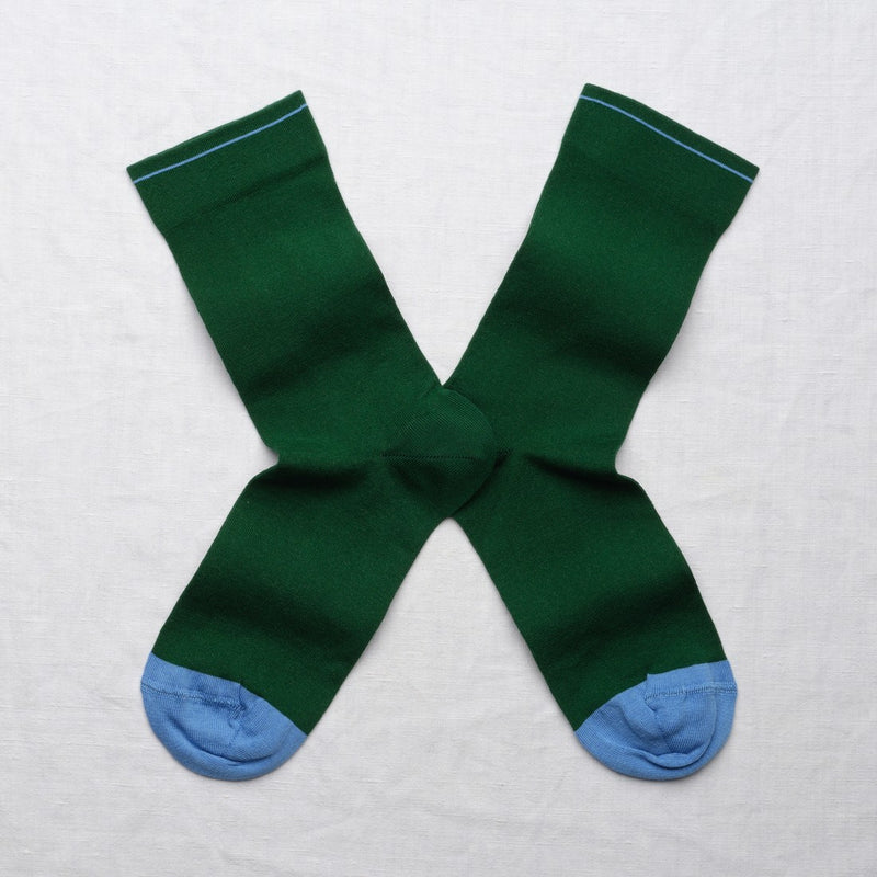 Solid Forest Sock