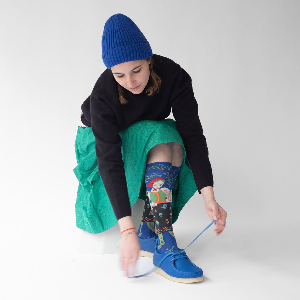 Polka Matisse Knee-Highs