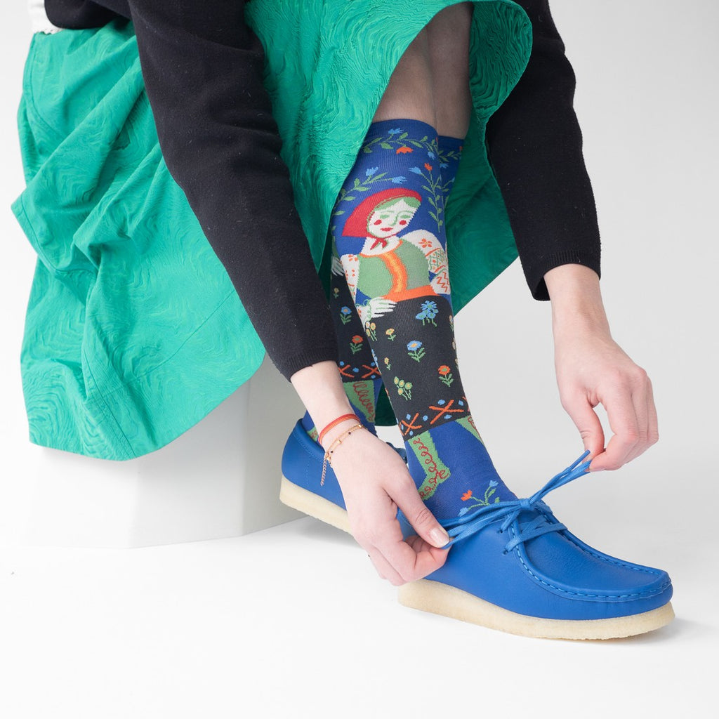 Polka Matisse Knee-Highs