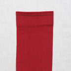 Scarlet Plain Sock
