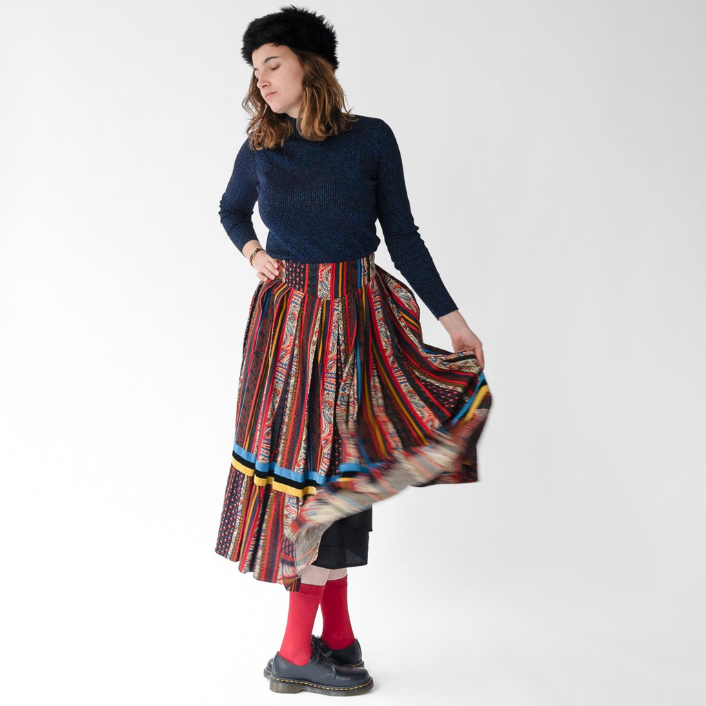 Scarlet Plain Sock