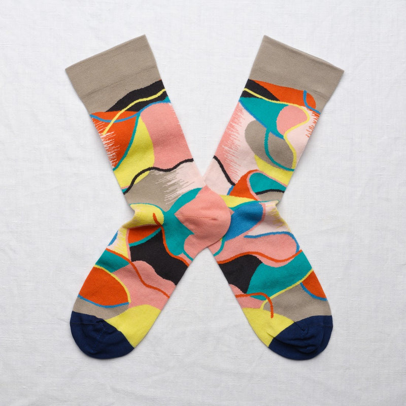 Elephant Patchwork Sock