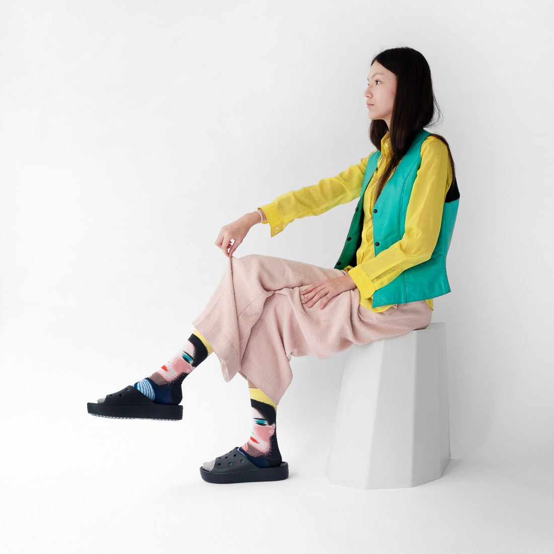 Canary Face Sock