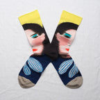 Chaussette Visage Canari